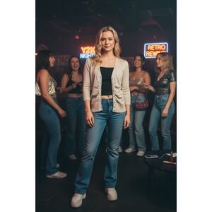 NWT! "Say What" Metallic Knit Button Up Cardigan Sweater Gold/Champagne SZ S